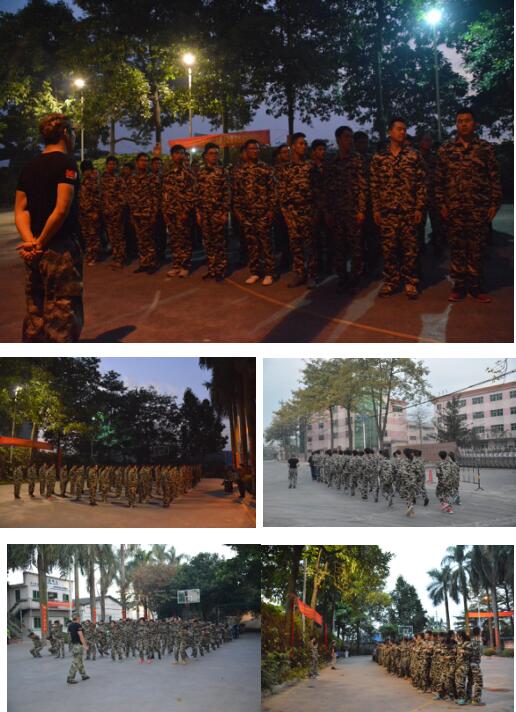 迷彩軍訓(xùn)，熔煉一翔企業(yè)文化